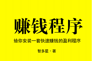 《赚钱程序》给你安装一套快速赚钱的盈利程序