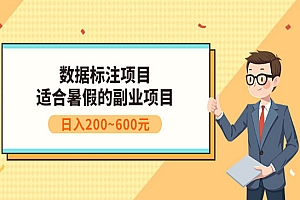 副业赚钱:人工智能数据标注项目,简单易上手,小白也能日入200+