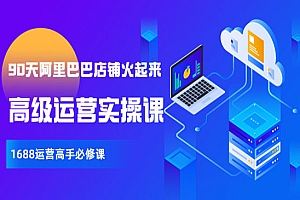 【90天阿里巴巴店铺火起来】高级运营实操课,1688运营高手必修课