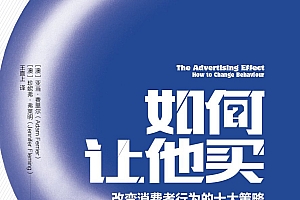 《如何让他买:改变消费者行为的十大策略》赢遍全球营销大奖的策略大咖,教你如何让消费者为你做点儿什么?