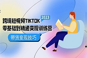 《TIKTOK零基础到精通变现训练营》 短视频独立站带货变现技巧
