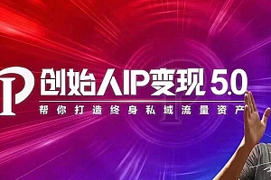 波波来了·创始人IP变现5.0,每月300万销售的实战攻略(视频课+思维导图)