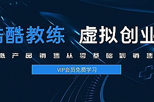 酷酷教练:虚拟产品销售从零基础到销售高手2.0,实操视频教程