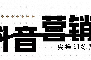 抖音营销,《12天线上抖音营销实操训练营》实现自动化引流变现