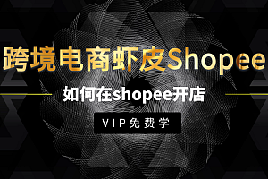 跨境电商虾皮Shopee基础系列课程,教你如何在shopee开店赚钱