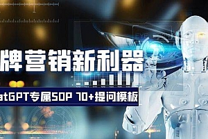 品牌营销新利器:ChatGPT专属SOP,70 提问模板